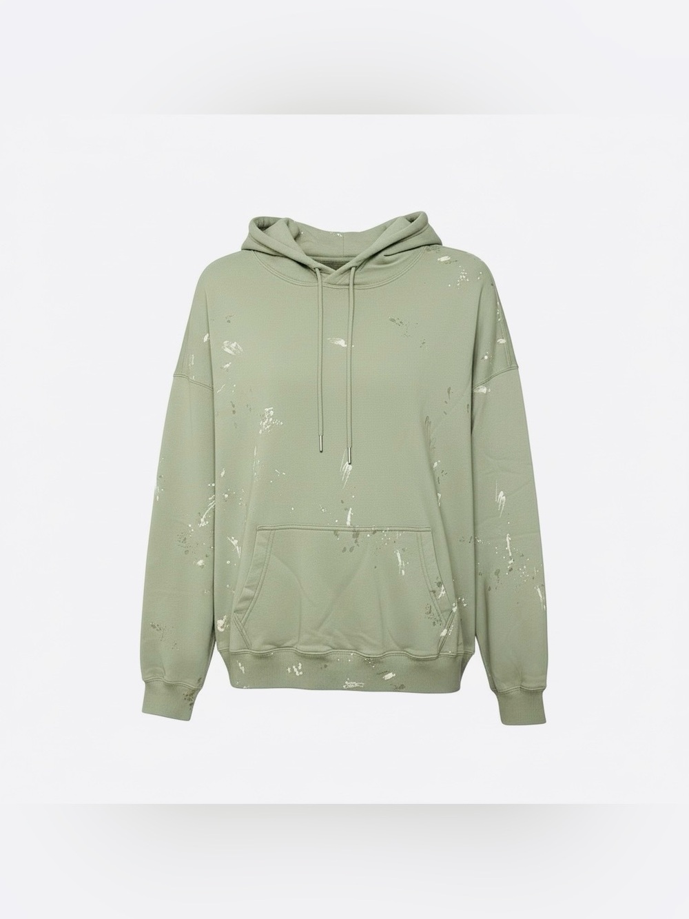 Abercrombie & Fitch Soft A&F Essentials Hoodie Men L Green Oversized Baggy